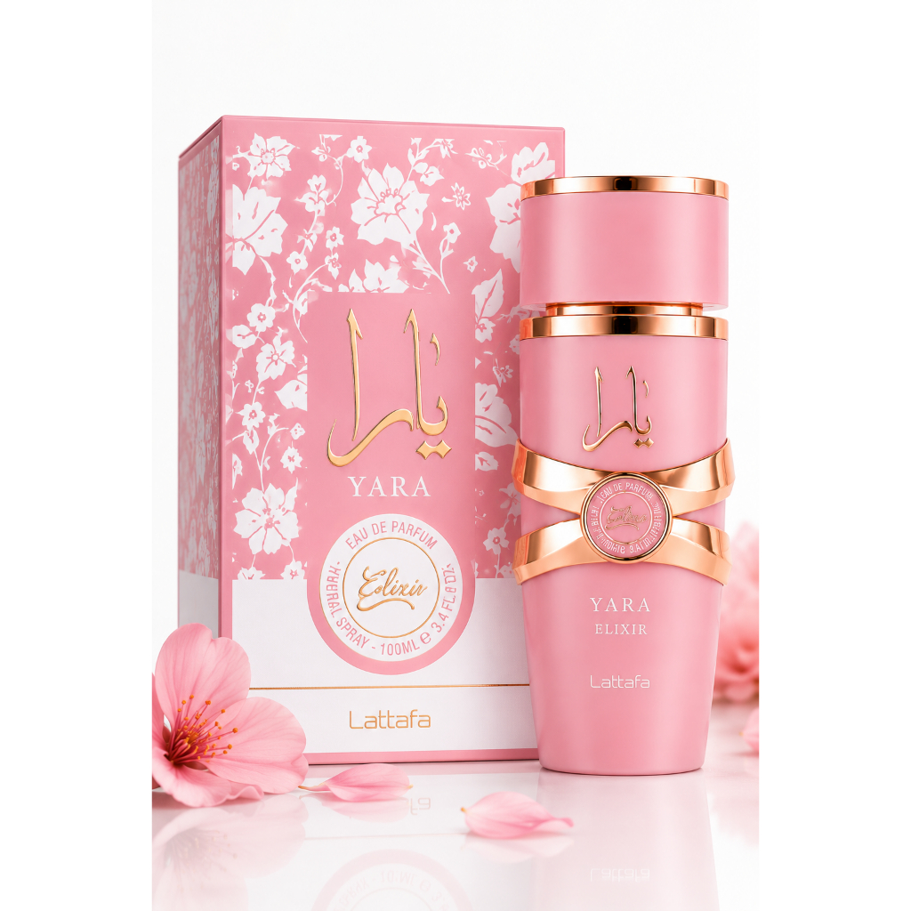 Perfume Árabe Yara Elixir Eau de Parfum Lattafa 100ml Feminino Original