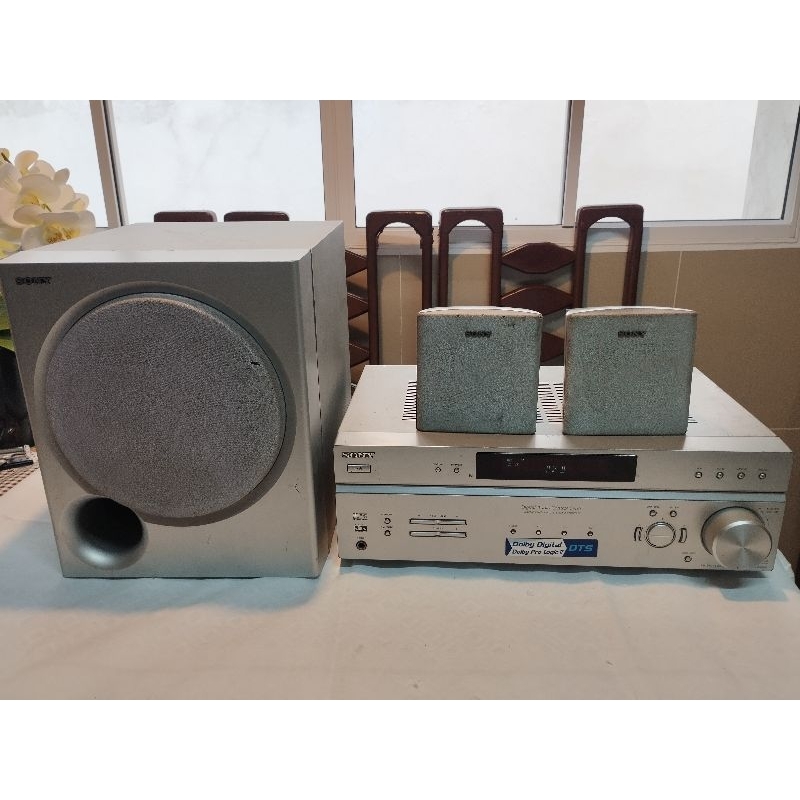 receiver sony str-k660p com sub woofer