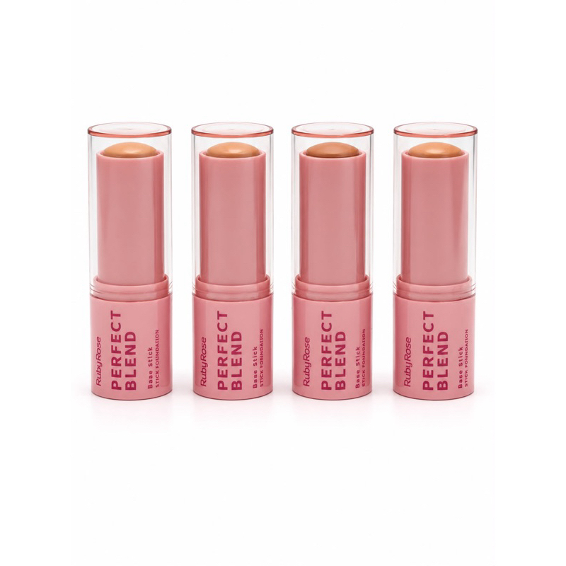 Base Stick Ruby Rose Perfect Blend Stick Foundation - Tons FS10 e FS30