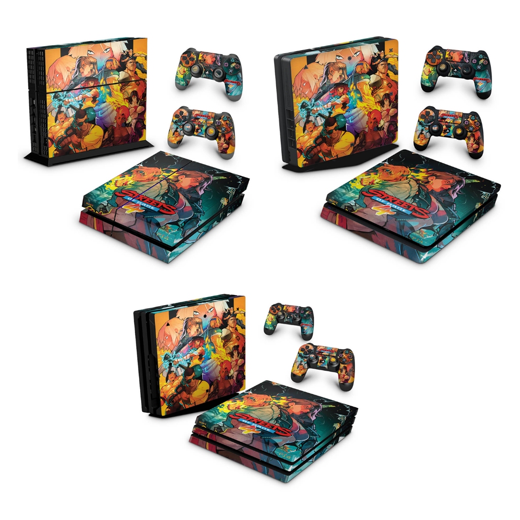 Skin Anti-Rage para PS4 FAT, SLIM ou PRO - 380 - Skin Playstation 4