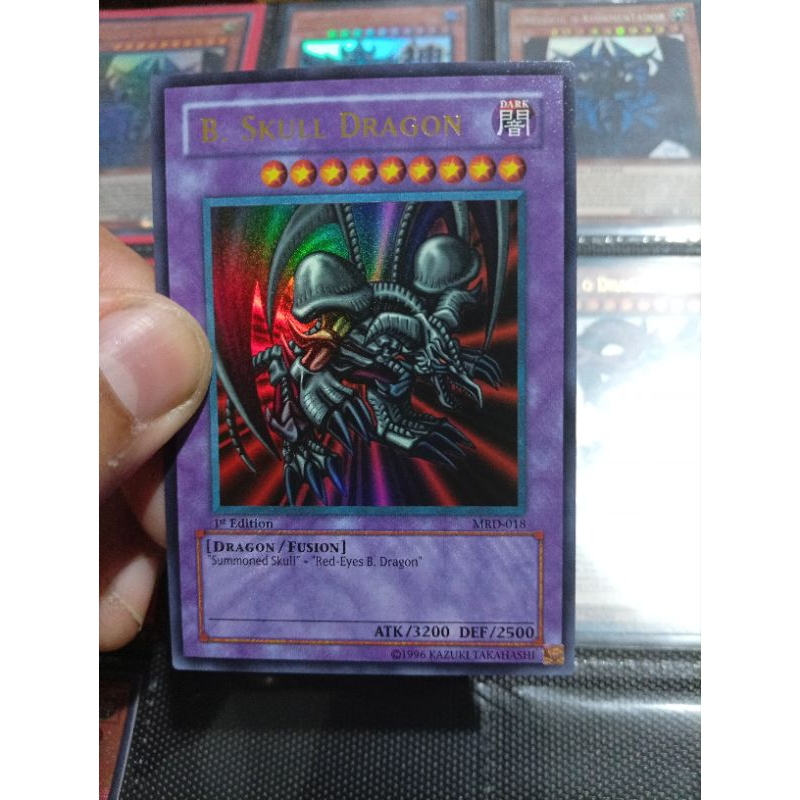 🏆 YU-GI-OH! B. SKULL DRAGON MRD-018 FIRST EDITION 🏆