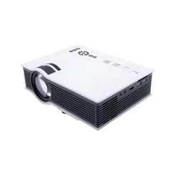 Projetor Wifi Celular Tablet Espelhamento HD Video HDMI UC68 Branco