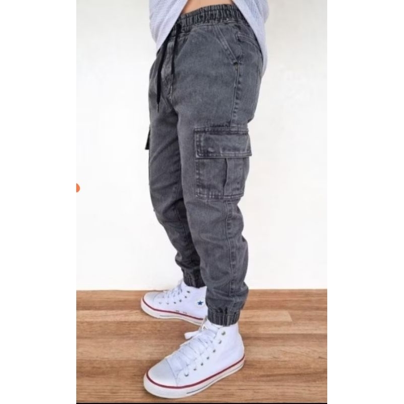 calça jeans infantil menino calça jogger cargo juvenil calça menino infantil calça jogger