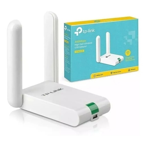 Adaptador Wireless 2 Antenas Tp-link Tl-wn 822n 300mbps