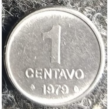 JR- 17 Moeda 1 Centavo 1979 (Sojinha) - Raridade Incomum