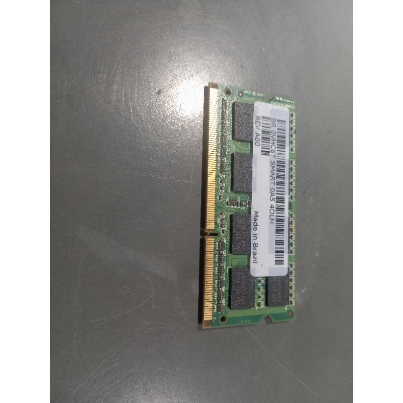 memória ram ddr3 2gb para notbook