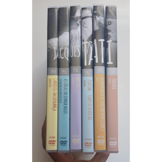 Dvds Coleção Jacques Tati Obras primas