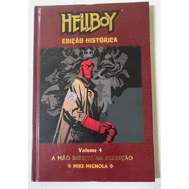 Hellboy A Mão Direita da Perdição - capa dura