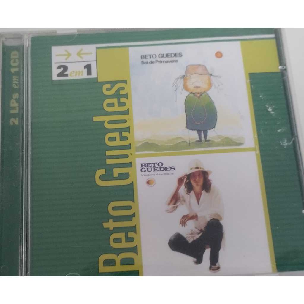 cd Beto Guedes – 2 Em 1: Sol De Primavera & Viagem Das Mãos