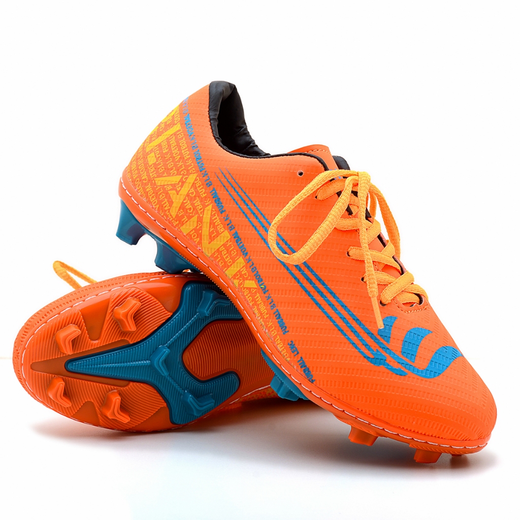Chuteira Campo Masculina FG Alta Performance Gramado Natural Leve Confortável Blank Star