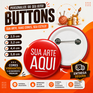 Kit EVENTO Bottons Boton Broche Pin Botom festa casamento eventos formatura EMPRESAS