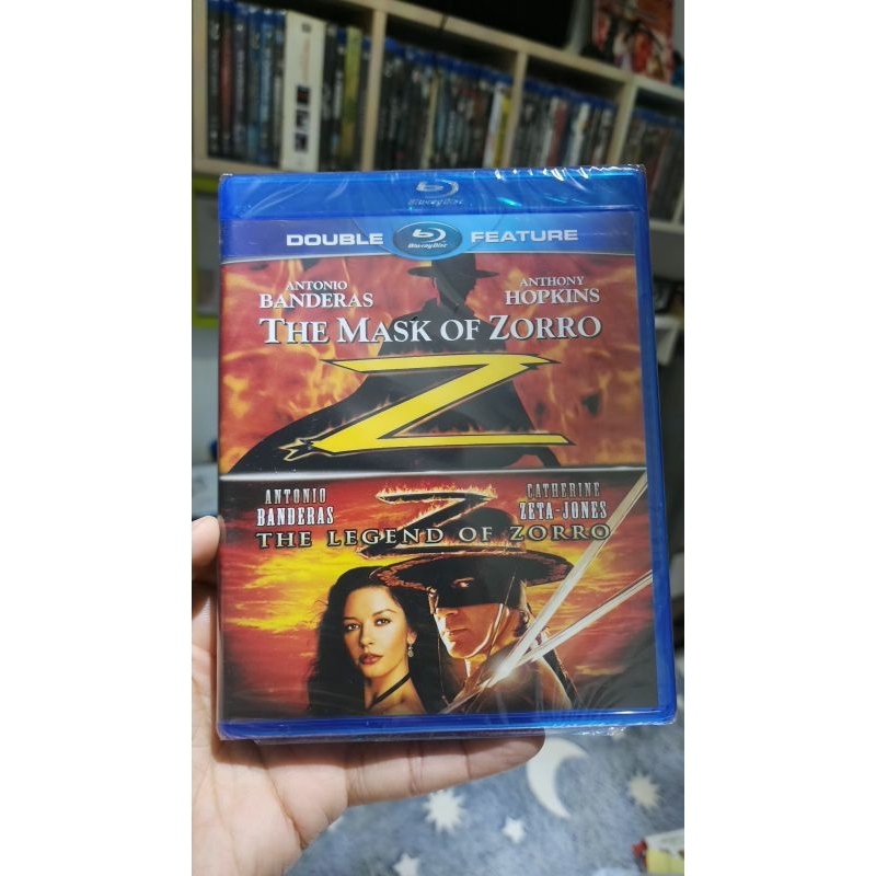 Blu-ray A Máscara Do Zorro Coleção 1 E 2 Lacrado