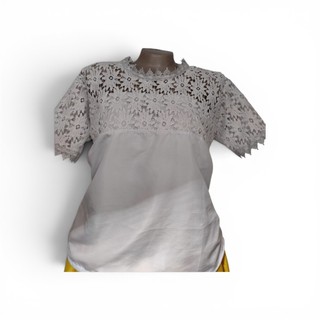 Bata Branca de Tricoline Feminina - Candomblé