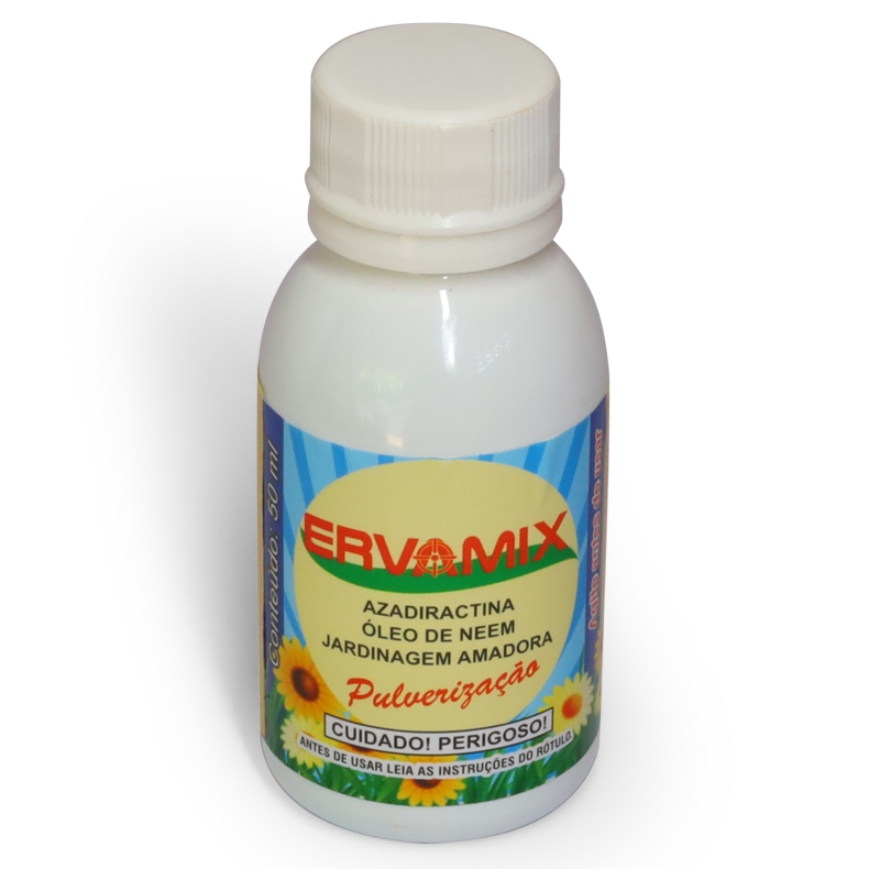 Ervamix 50Ml - Inseticida Natural Para Pulverização