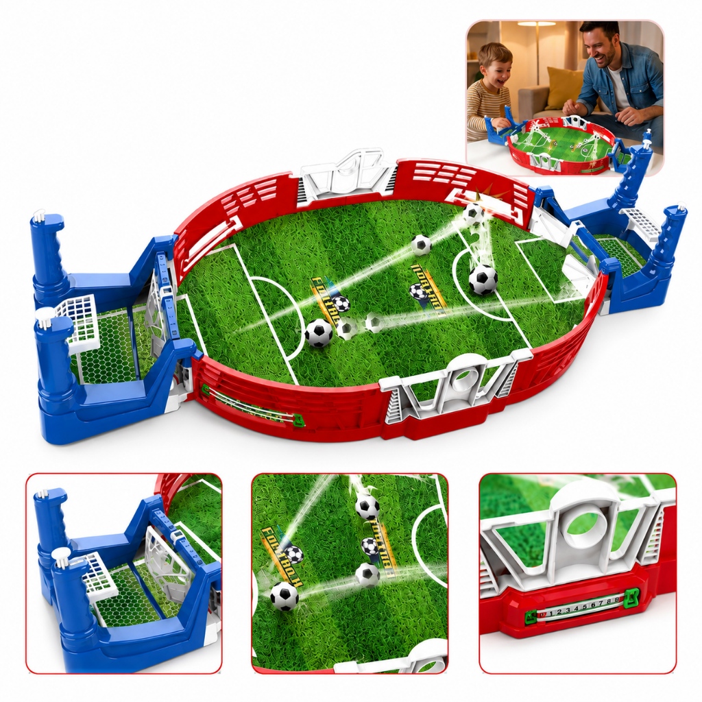 Mini Jogo Estádio Futebol Arena Pinball De Mesa Brinquedo Infantil Gol Tipo Pinb