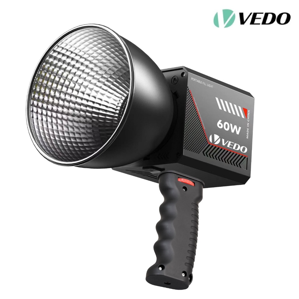 VEDO Luz De Preenchimento 60W Para Fotografia Portátil  com Bateria 10000mAh 2800-7500K
