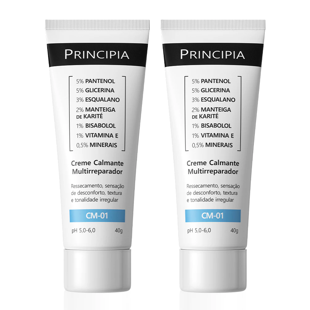 Principia Kit Dupla Creme Multirreparador Calmante CM-01