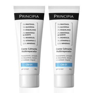 Principia Kit Dupla Creme Multirreparador Calmante CM-01