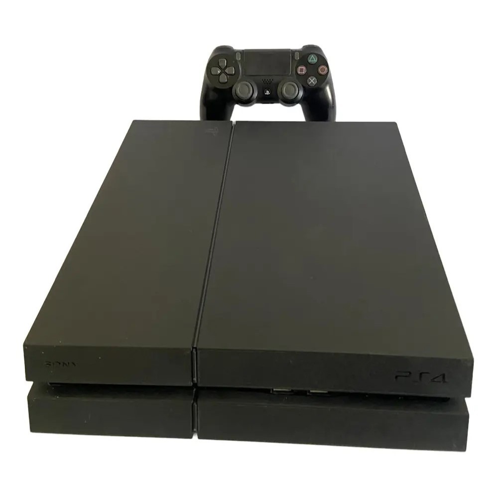 Playstation 4 Fat 500 GB semi-novo em bom estado + 1 controle e 1 jogo