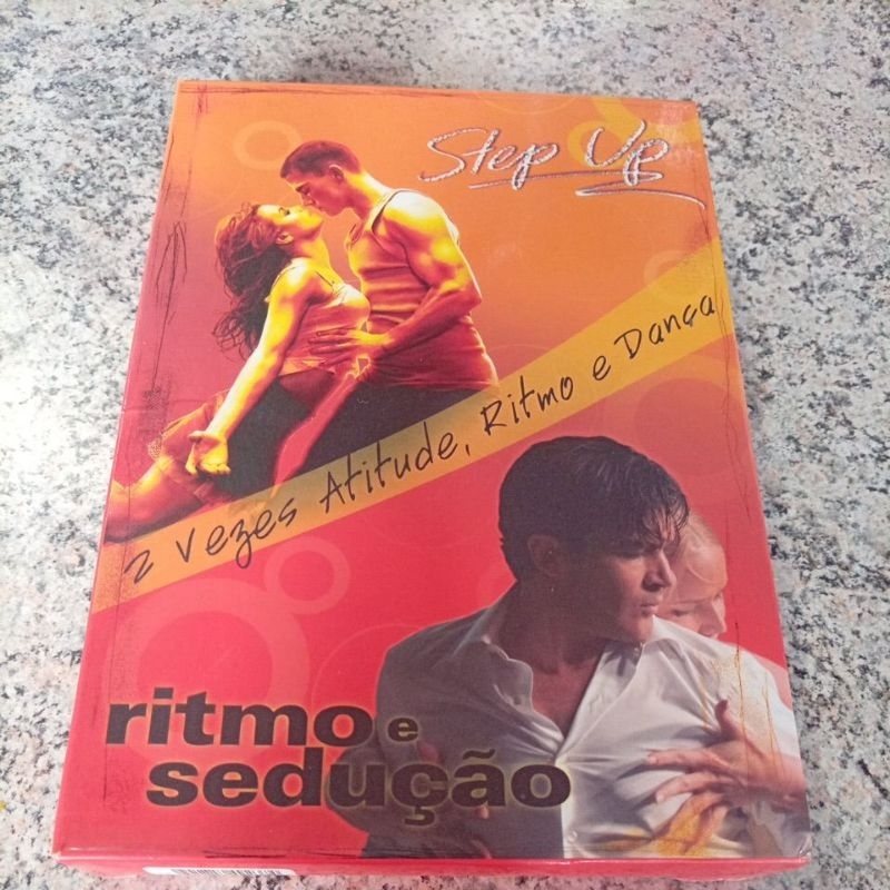Box 2 DVDS Step UP ( Ela dança eu danço) e Ritmo e Sedução ( Vem Dançar)
