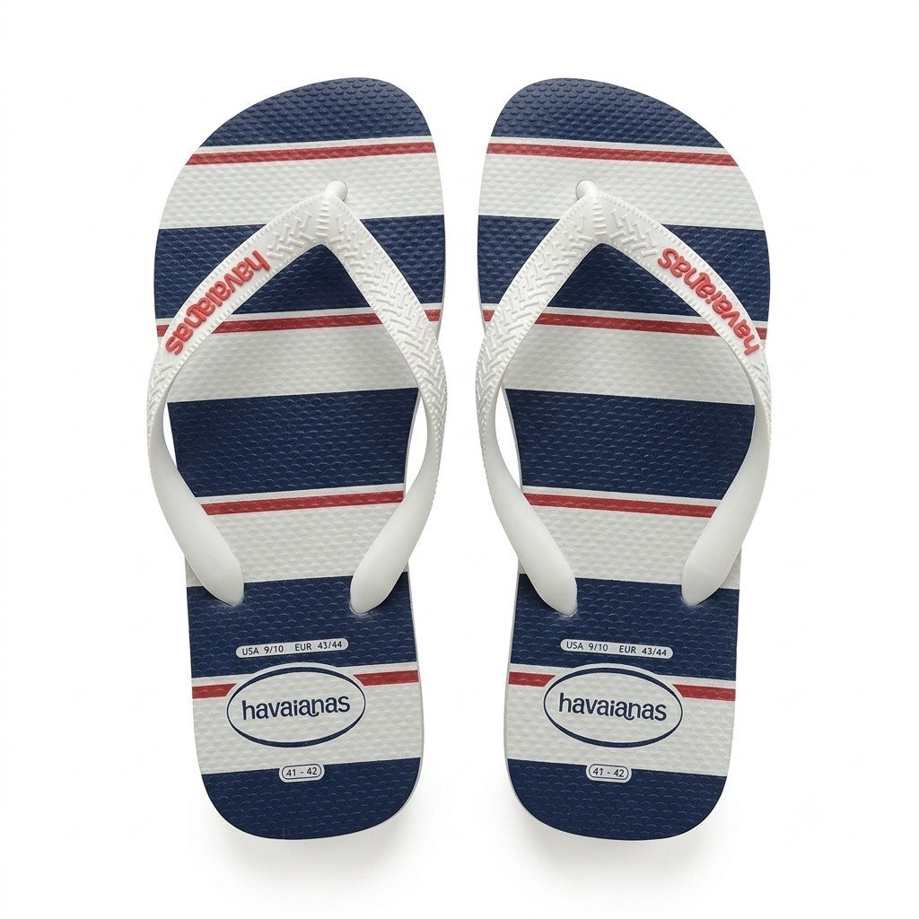 Chinelo Havaianas Top Nautical Original Masculino Sandália Antiderrapante Estampado Confortável