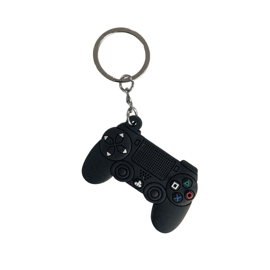 Chaveiro Controle PS4 DualShock Emborrachado Playstation Gamer Geek Sony