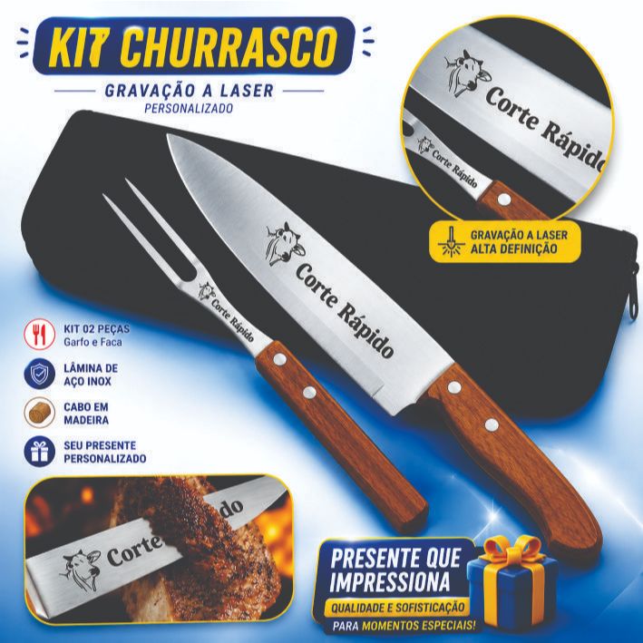 kit Churrasco Completo Personalizado Kit Churrasco Completo Kit Churrasco Personalizado