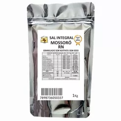 Sal Marinho Sem Aditivos Combo 3 Kg (2+1 Gratis)