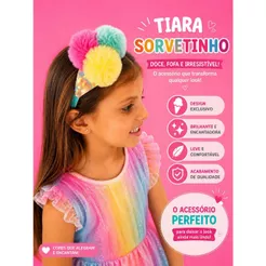 Tiara sorvetinho