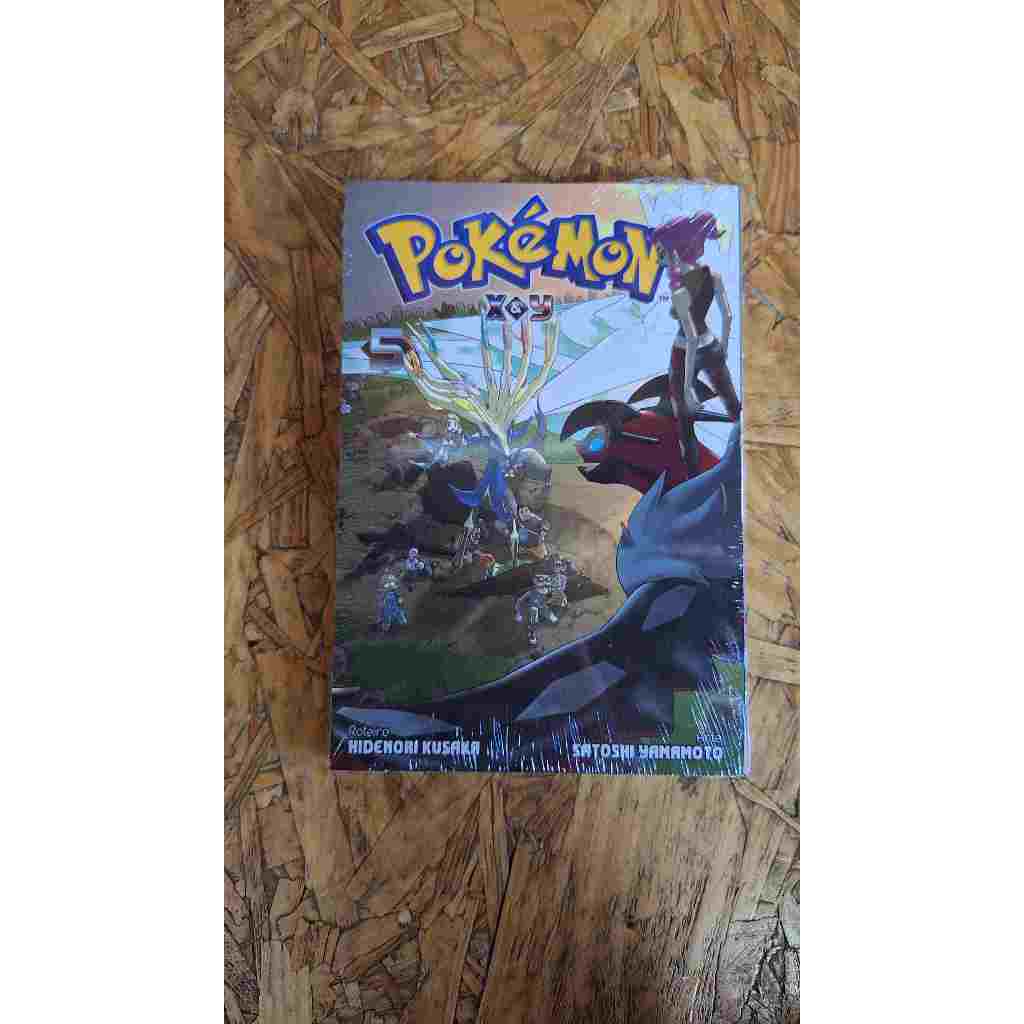 Mangá - Pokémon X & Y 05 - Novo/Lacrado — imagem 2 de 2