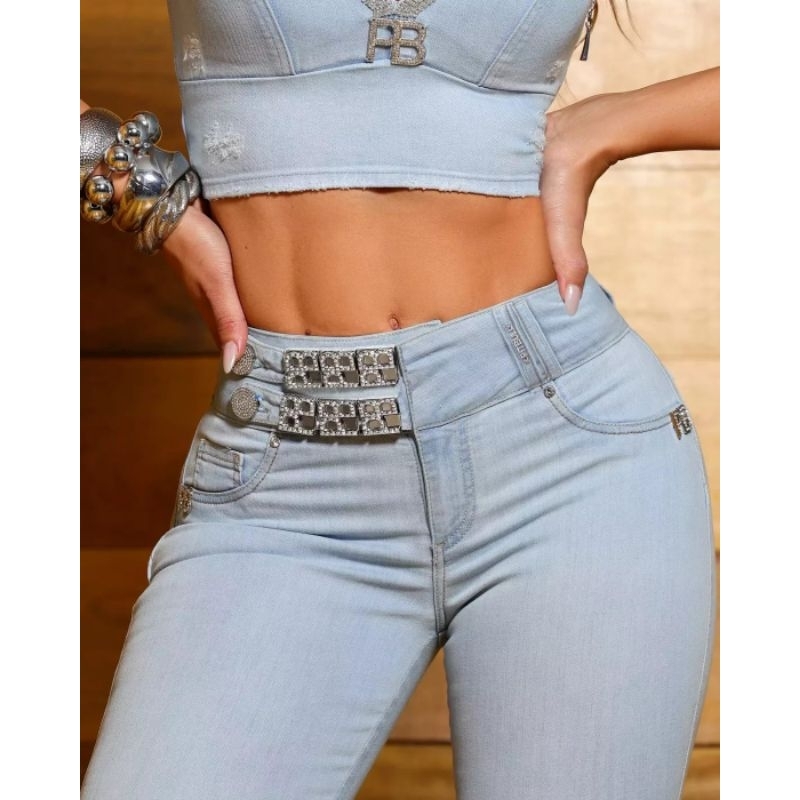 CALÇA SKINNY LANÇAMENTO PIT BULL LUXO REF 92277