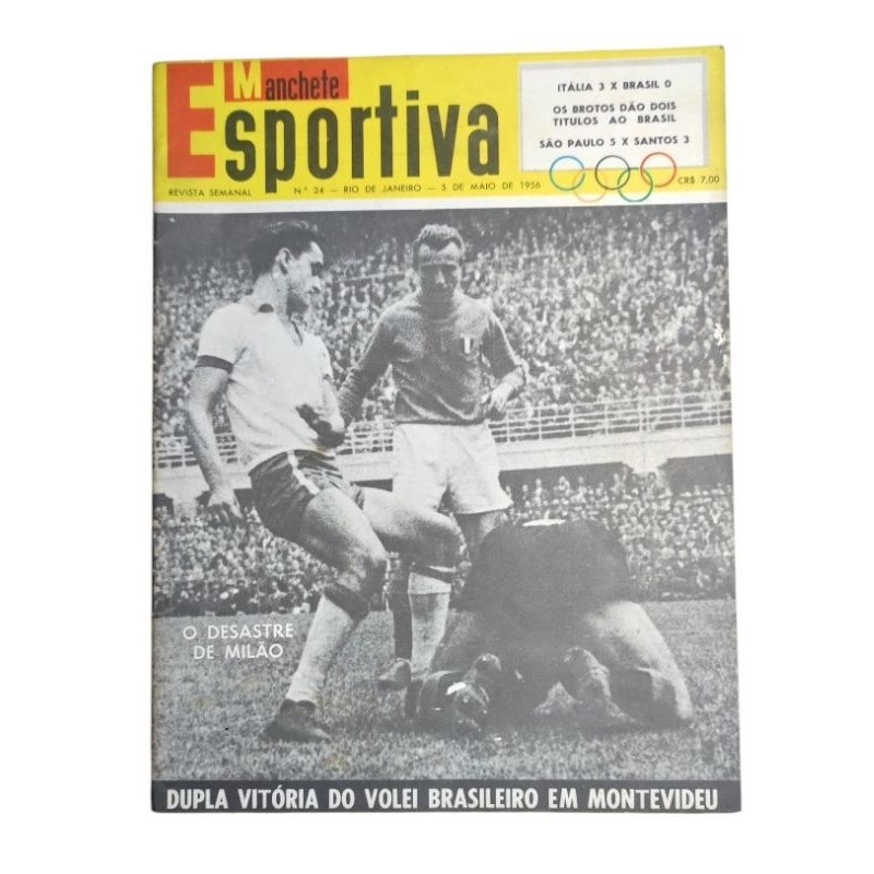 Revista Manchete Esportiva N°24 Ano 1956