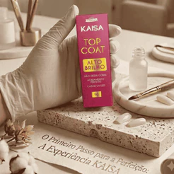 Top Coat - Kaisa alto brilho em gel LUXO