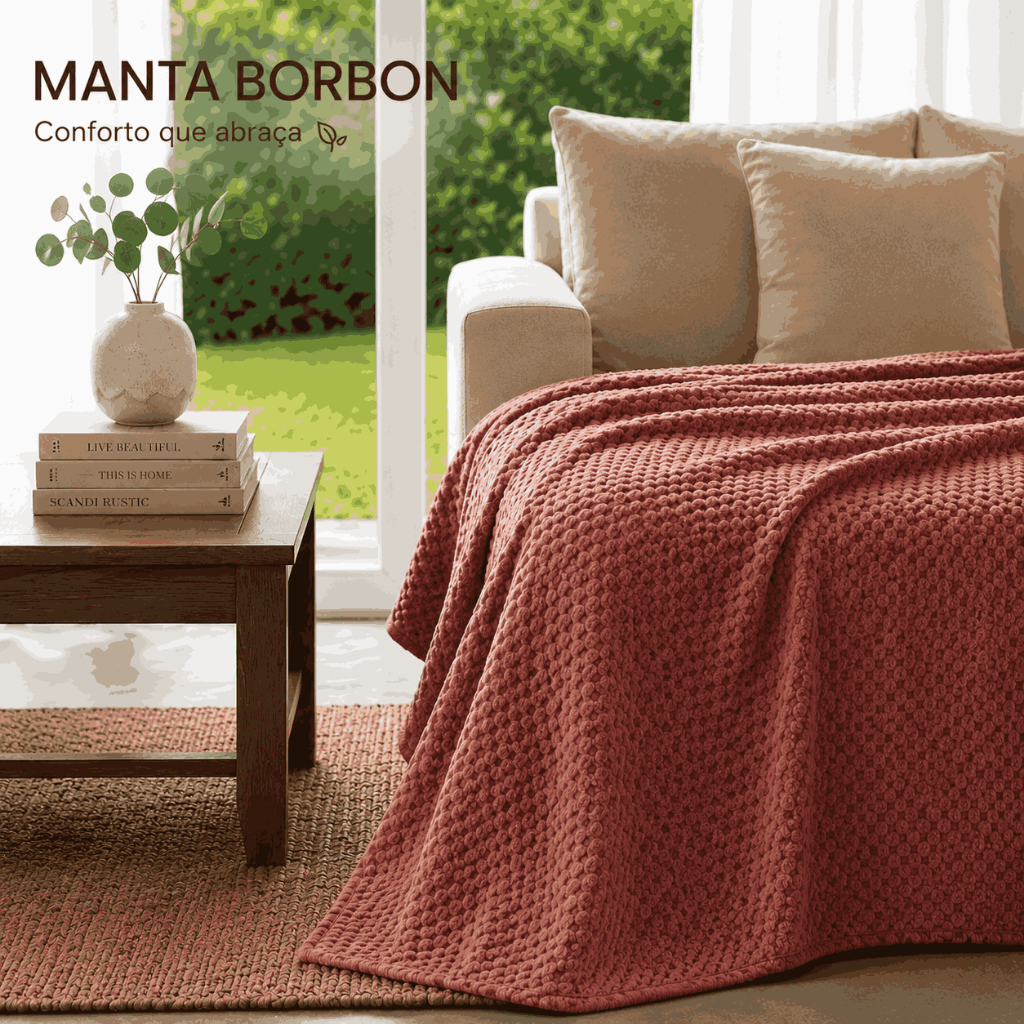 Manta Cobertor Casal Borbon Ultra Grosso Premium Soft 1,80x2,20 Quente Inverno