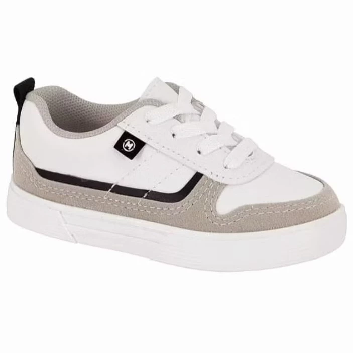 Tênis Infantil Menino Molekinho 2136164 BRANCO/CINZA