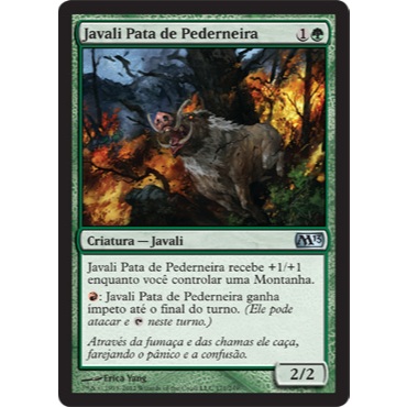 Javali Pata de Pederneira - - Magic The Gathering