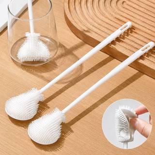 Escova de Limpeza de Silicone 28cm – Flexivel Para Copos, Garrafas e Mamadeiras