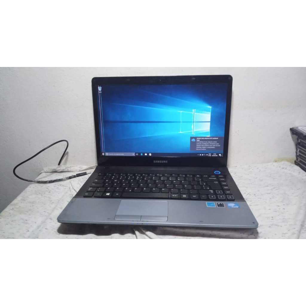 Notebook Samsung Np300e4eC  em bom estado.