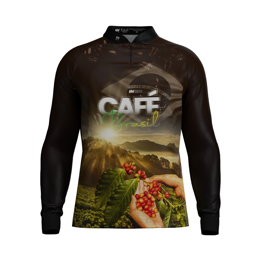 Camiseta Agro Produtor Agricultura Pecuária Proteção Solar UV50+ DRY SOFT Masculina — imagem 2 de 2