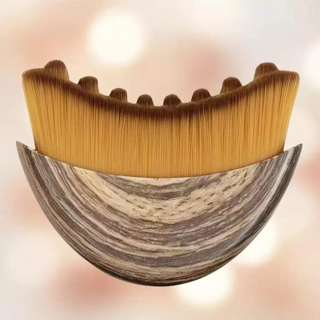 Escova Massagem Facial Drenagem Linfática Modeladora De Queixo Mandíbula Contorno Facial Redutora Papada Macia