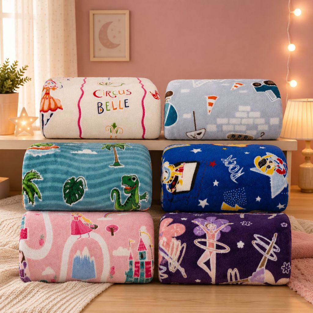 Coberto Manta Infantil Solteiro Magico Brilha no Escuro Antialérgico 1,50 x 2,20 Camesa