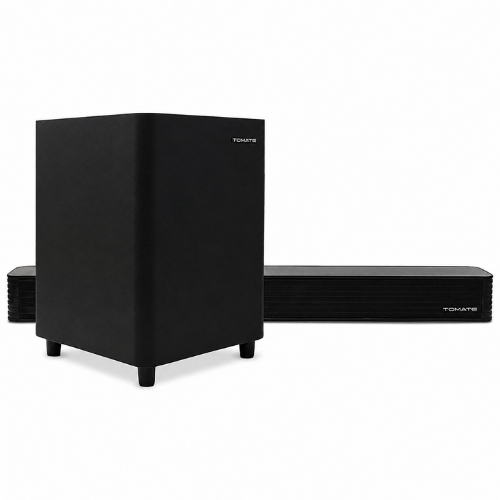 Soundbar Bluetooth 130W RMS com Subwoofer HDMI ARC USB AUX Barra de Som para TV Home Theater
