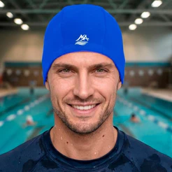 Touca De Natação Adulto Hidroginástica Esportes Aquaticos Tamanho Unico Envio Imediato Lançamento