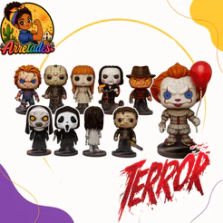 Kit Totens Filmes de Terror - Display de Mesa - 2 ou mais unidades