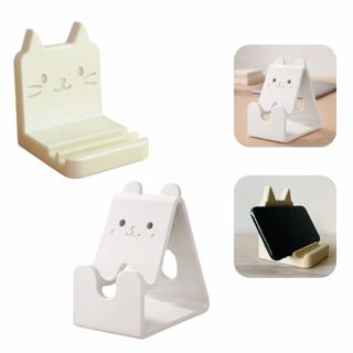 Suporte de Mesa para Celular Gatinho Decoração Fofa