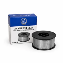 Arame Sem Gas Para Solda Mig Revestido 0,8mm 1kg