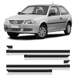 Friso Lateral Gol Parati 2 Portas G4 Modelo Original Largo