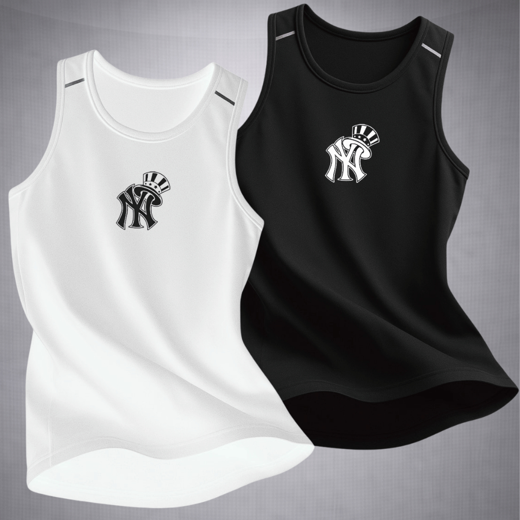 Kit  2 Camisa Regata DryFit Regata Masculina Esportiva  Academia Treino Cross Fit