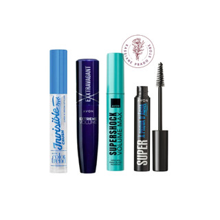 Máscara de Cílios Avon - Exxtravagant, Incolor, Supershock, Super à Prova D'Água