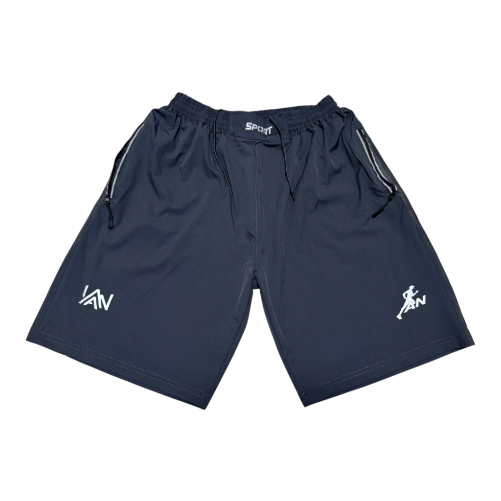 Bermuda Short Masculino com Elastano Impermeavel Secagem Rápido 3 Bolsos Ziper Ideal para Academia e Dia a Dia